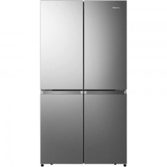 Hisense RQ758N4SBSE Ψυγείο Ντουλάπα NoFrost Υ178.5xΠ91.2xΒ72.5εκ. Inox
